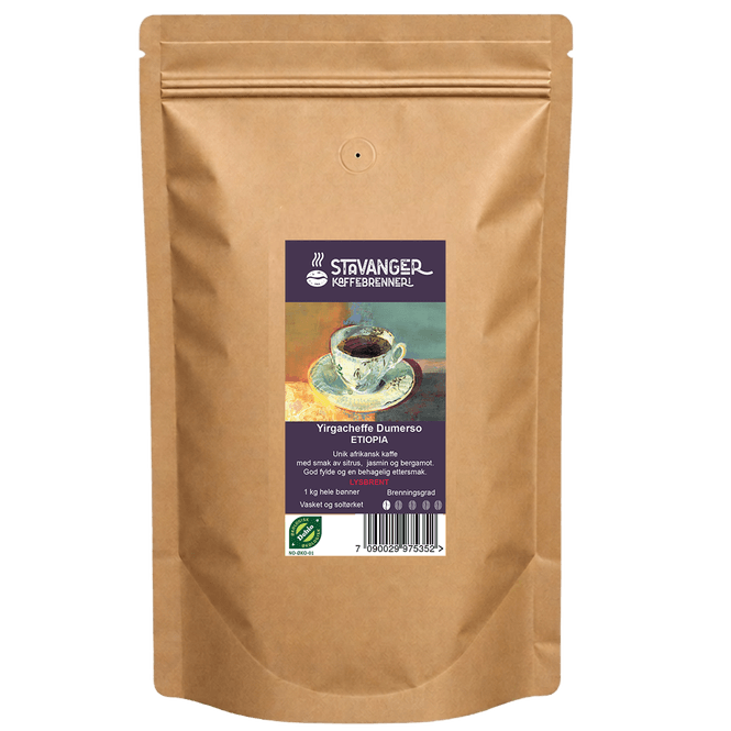 Main Image Ethiopia Yirgacheffe Dumerso, 1kg LIGHT ROASTED ...