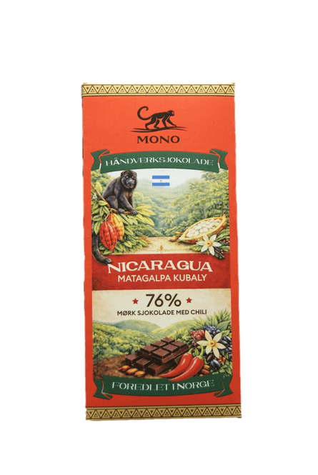 Main Image MONO Chocolate Bar Nicaragua with Chili 76%