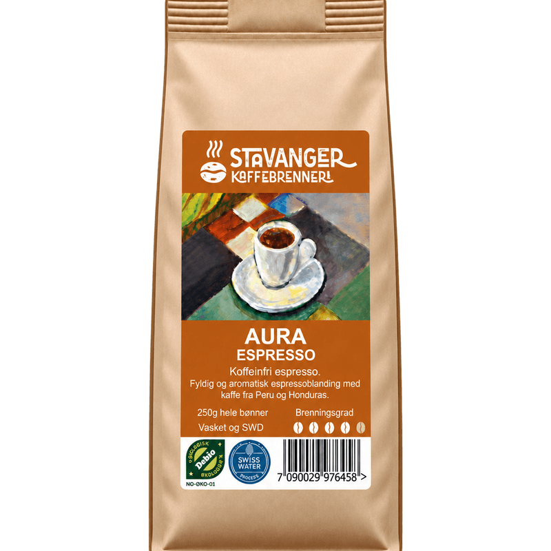 Aura Decaf Espresso, 250g Organic