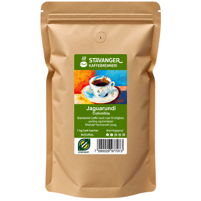 Hovedbilde Colombia Jaguarundi NATURAL 1kg Økologisk