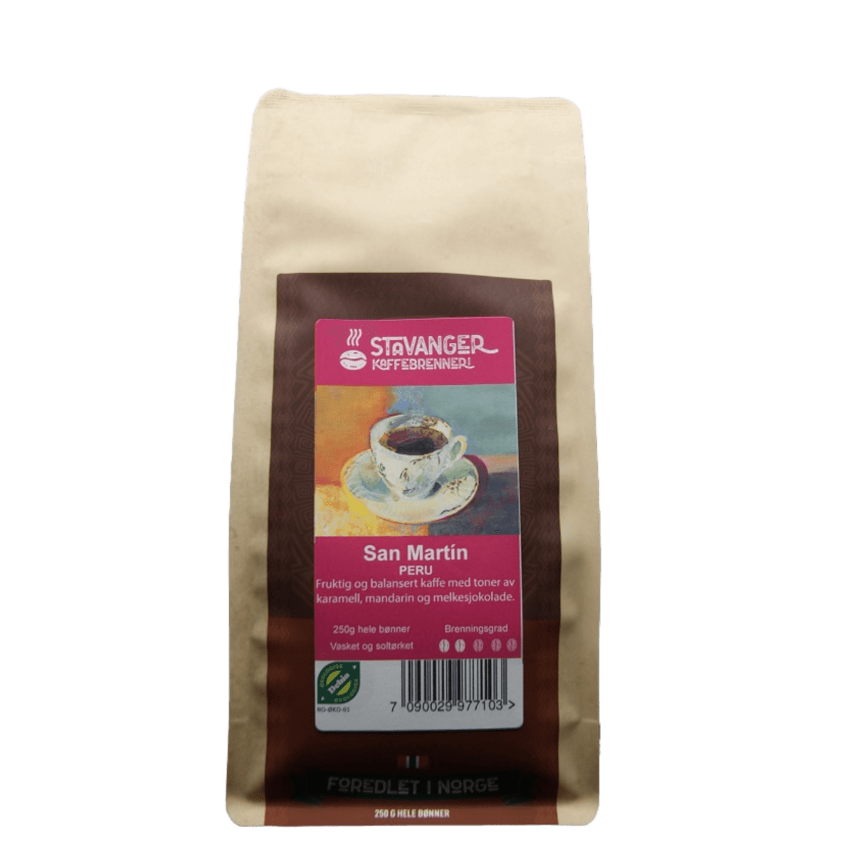 Peru San Martín 250g Organic Whole Beans