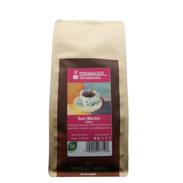 Hovedbilde Peru San Martín  250g Økologisk Hele bønner