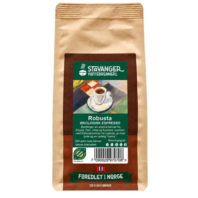 Robusta espresso 250g, Coffee Organic