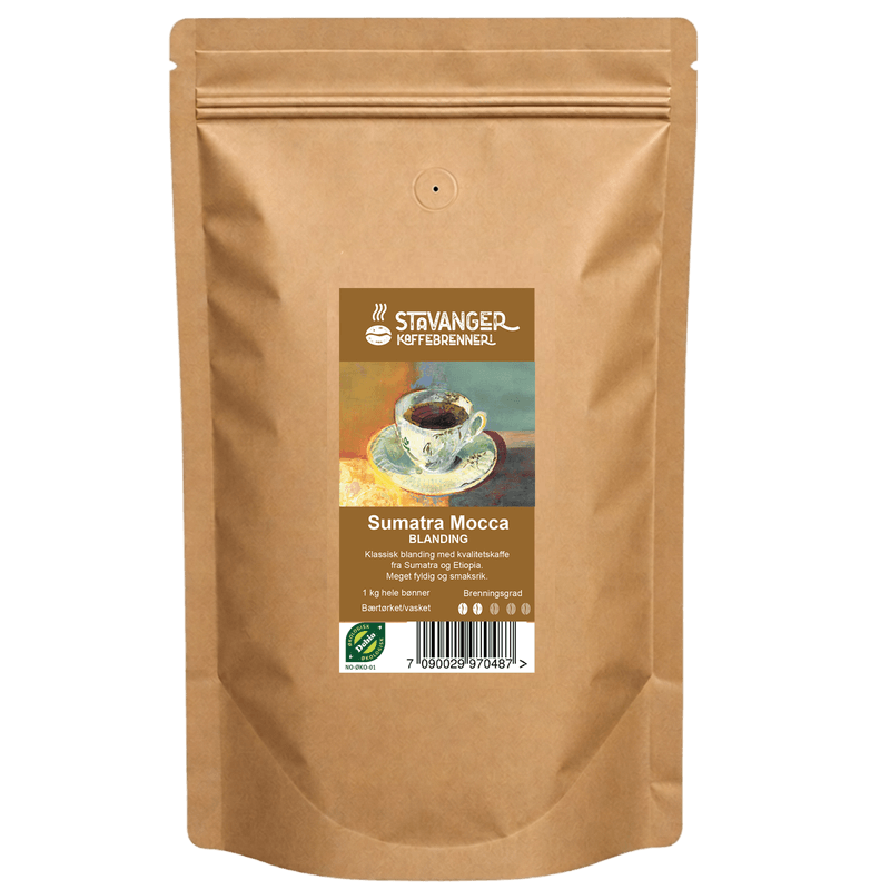 Mocca-Sumatra, 1kg økologisk
