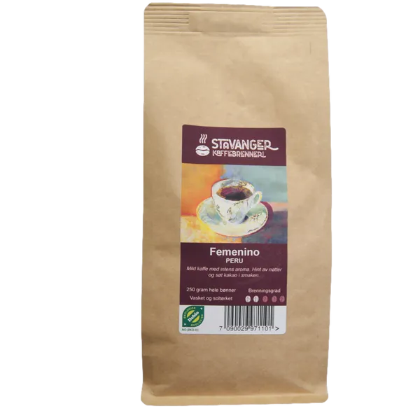 Hovedbilde Peru Cafe Femenino, 250g økologisk og Fairtrade 