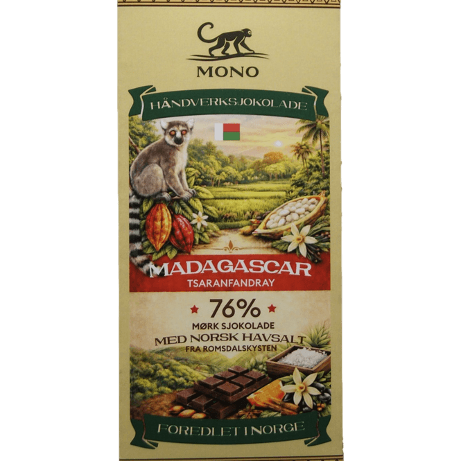 Main Image MONO Chocolate Bar Madagascar with Seasalt 76%