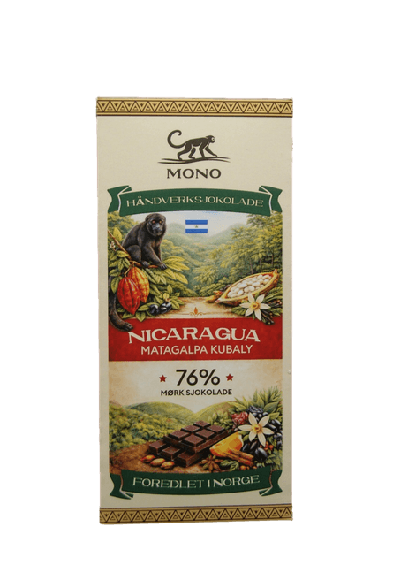 Main Image MONO Chocolate Bar Nicaragua Kubaly76%